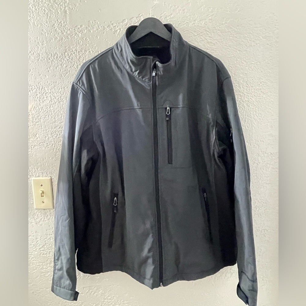 Free Country Men's Black Lightweight Jacket XL‎